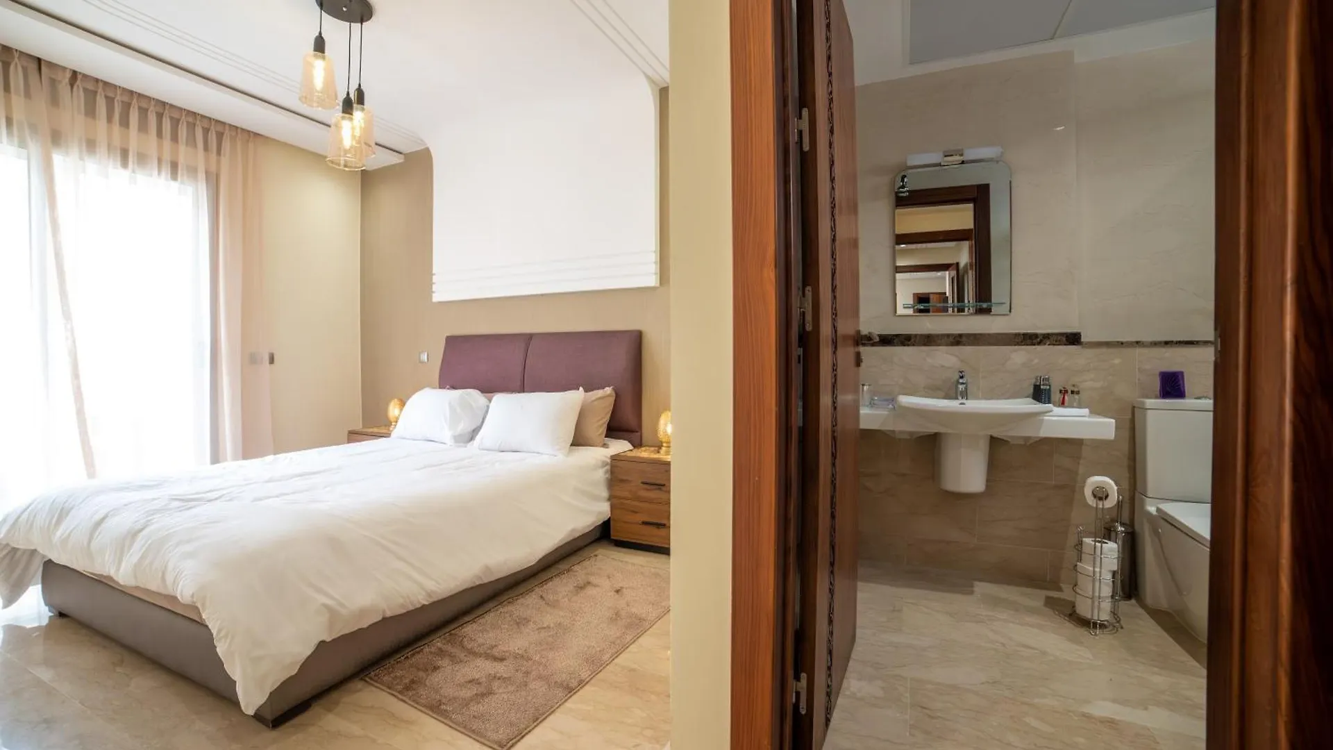 Luxury Seafront Apartment 101Sqm With 2 Bedrooms And Wi-Fi Unlimited Agadir