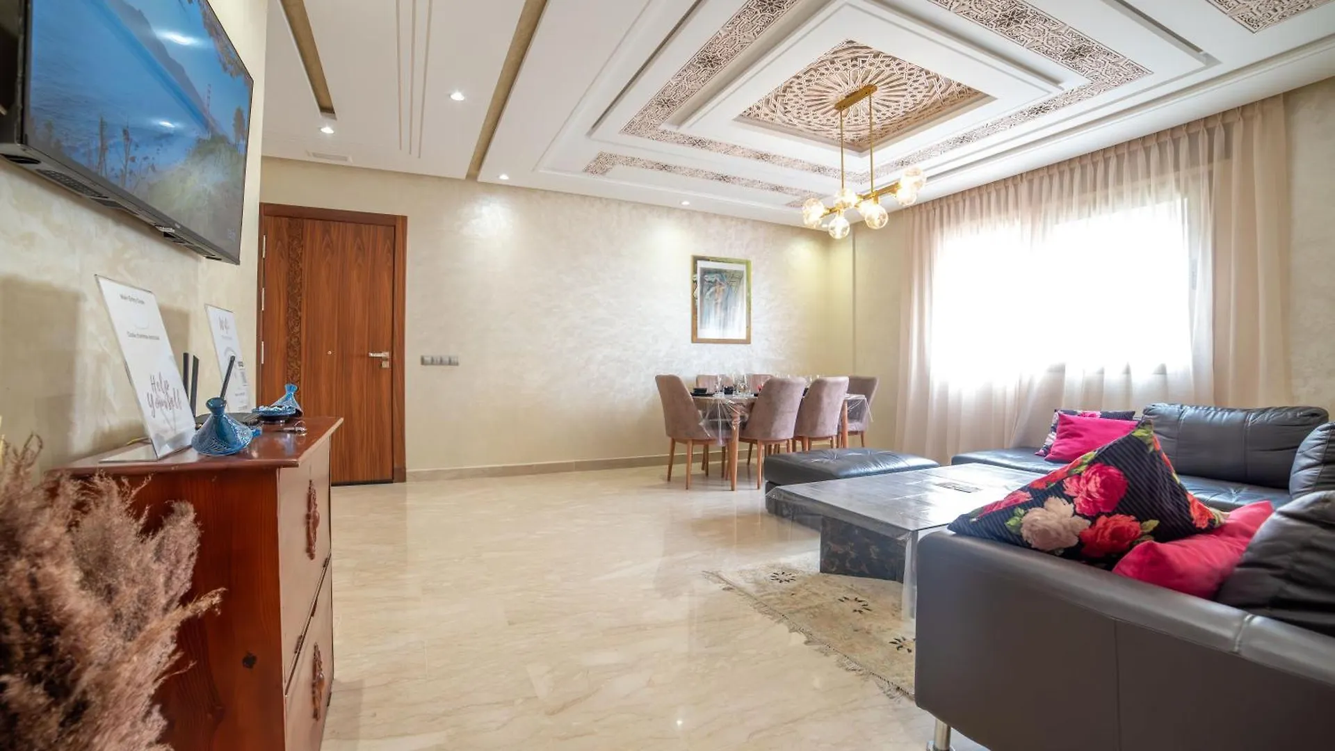 Luxury Seafront Apartment 101Sqm With 2 Bedrooms And Wi-Fi Unlimited Agadir