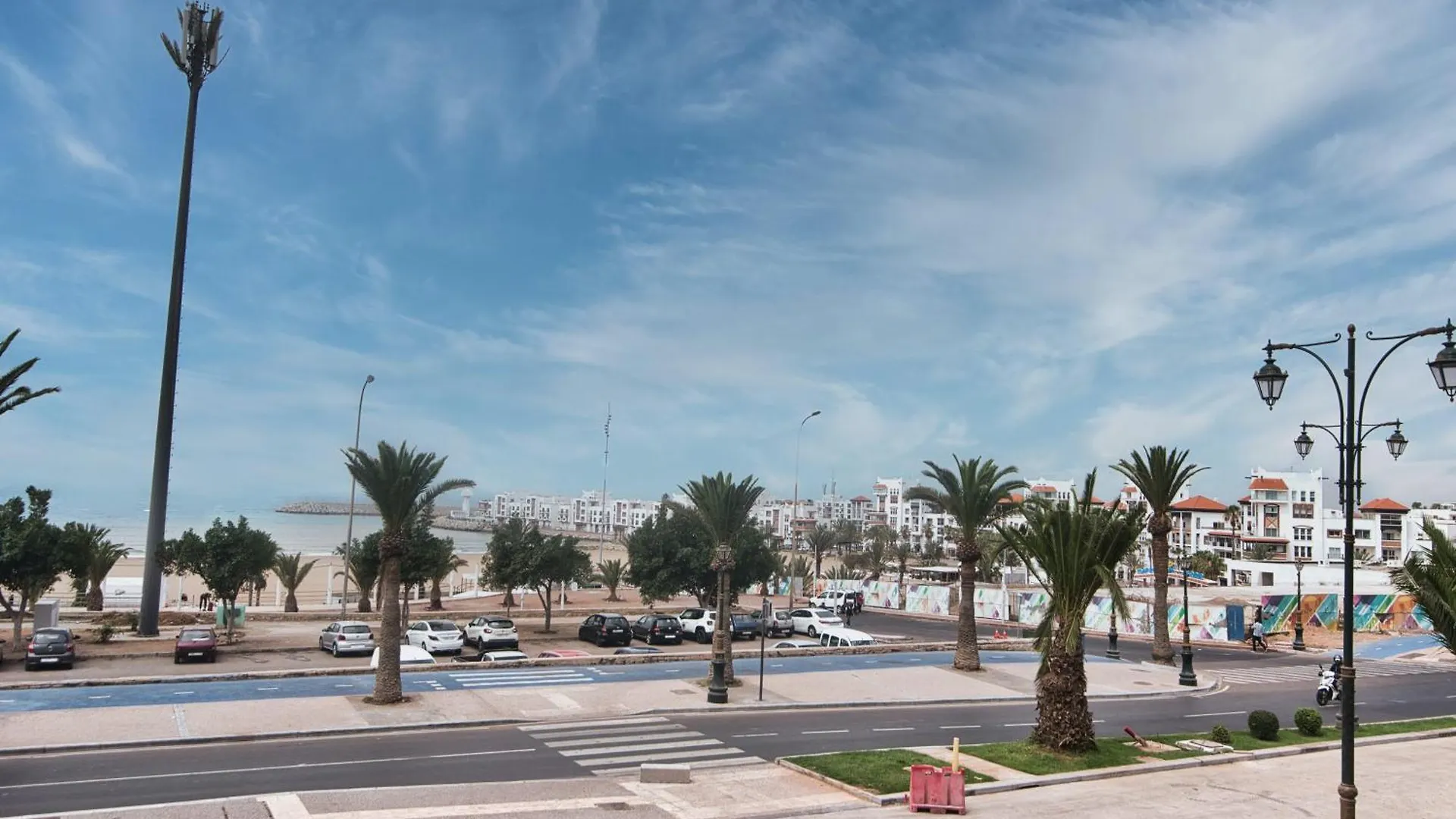 Luxury Seafront Apartment 101Sqm With 2 Bedrooms And Wi-Fi Unlimited Agadir Maroko